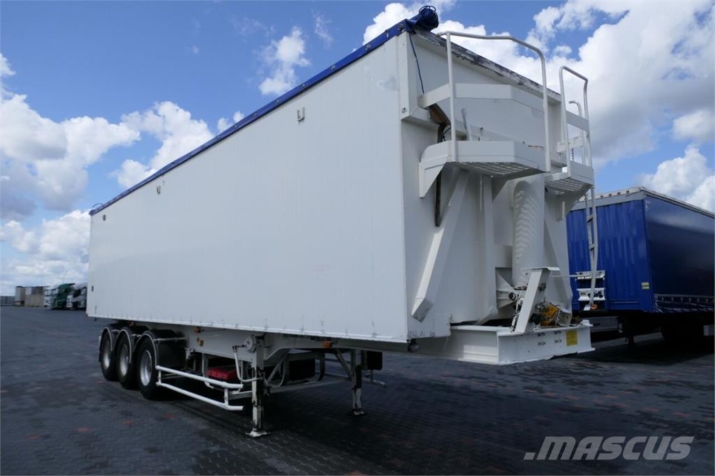 Trailor TIPPER - 63 M3 / WHOLE ALUMINIUM / Semirremolques de volteo