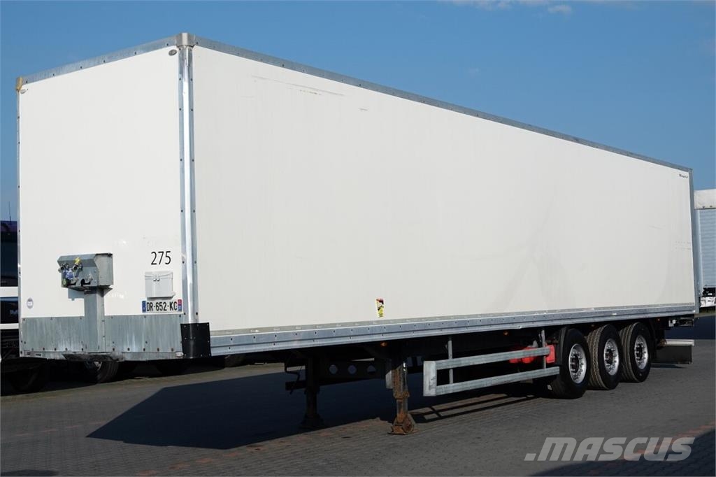 Trouillet  Semirremolques de carrocería de cajas