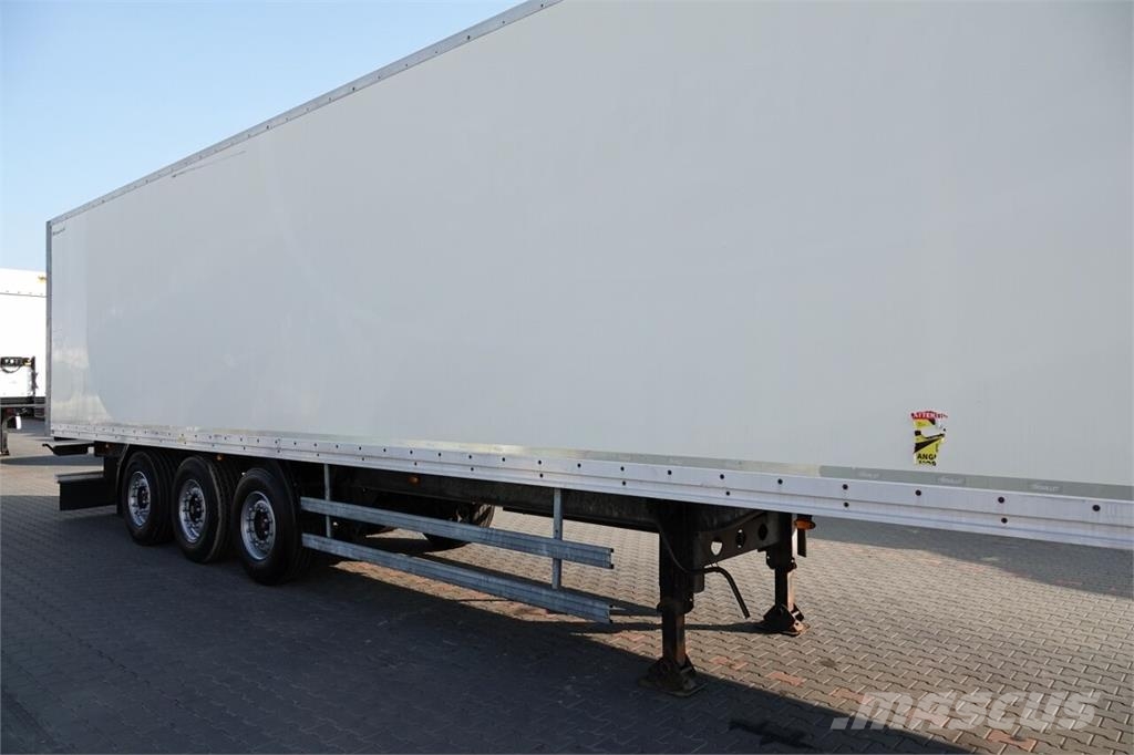 Trouillet  Semirremolques de carrocería de cajas