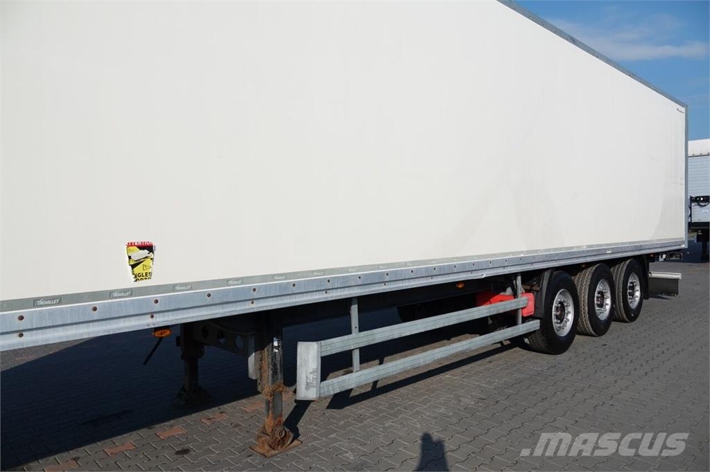 Trouillet  Semirremolques de carrocería de cajas