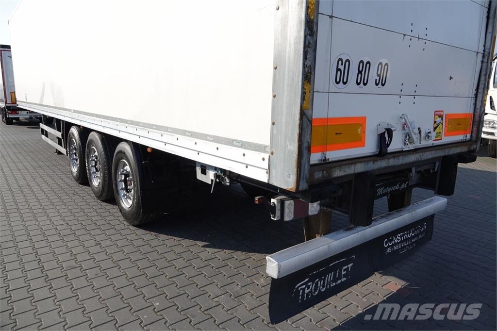 Trouillet  Semirremolques de carrocería de cajas