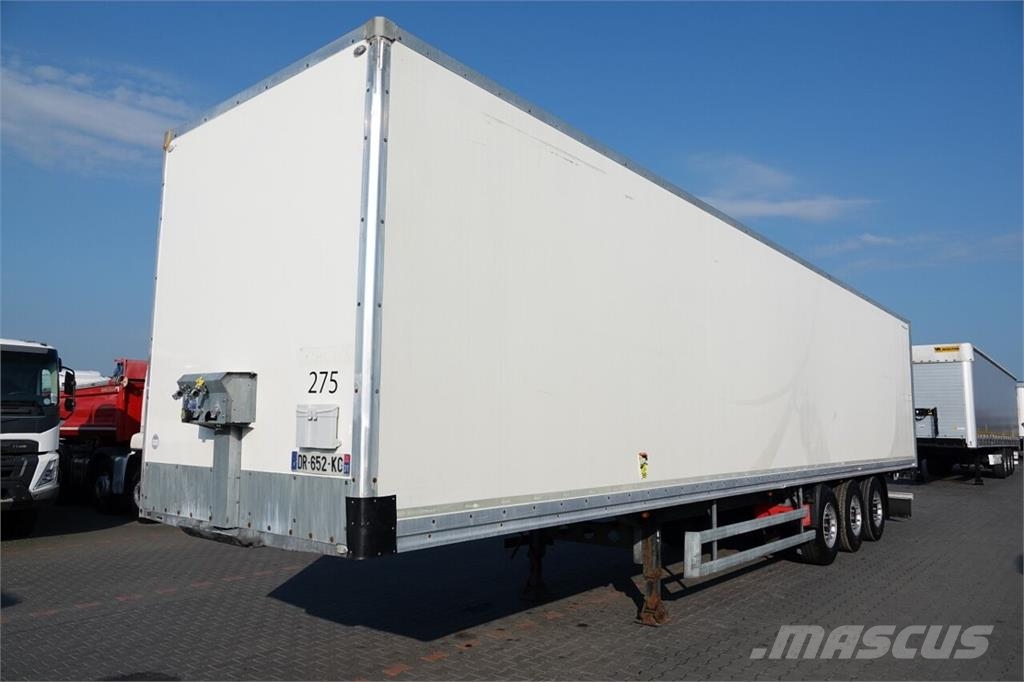 Trouillet  Semirremolques de carrocería de cajas