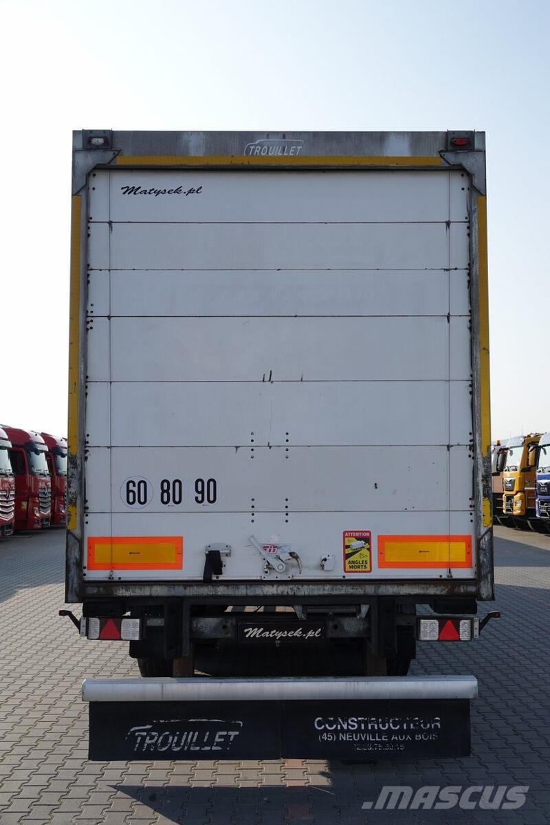 Trouillet  Semirremolques de carrocería de cajas
