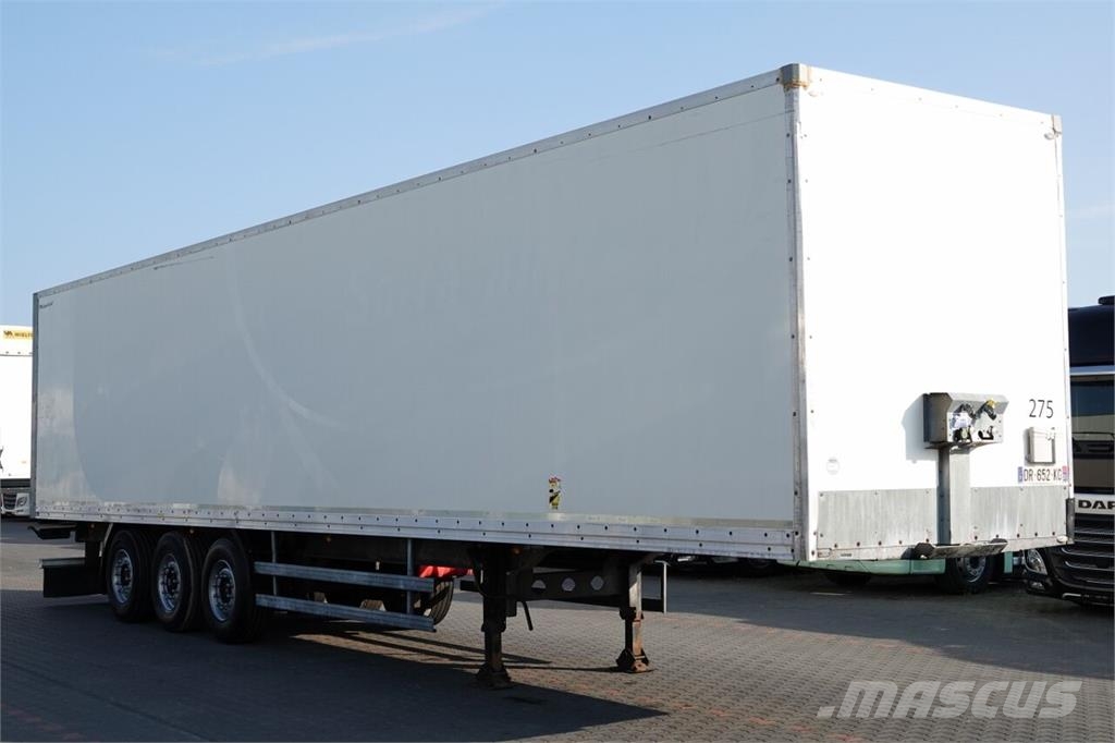 Trouillet  Semirremolques de carrocería de cajas