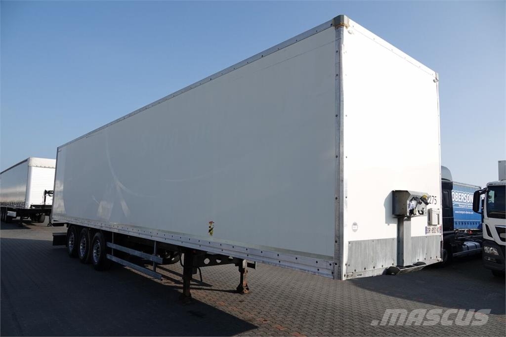 Trouillet  Semirremolques de carrocería de cajas
