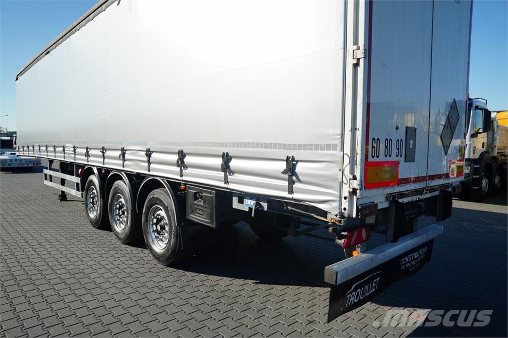 Trouillet STANDARD Semirremolques de caja de lona