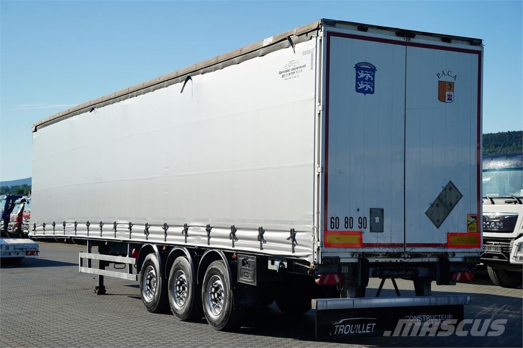 Trouillet STANDARD Semirremolques de caja de lona