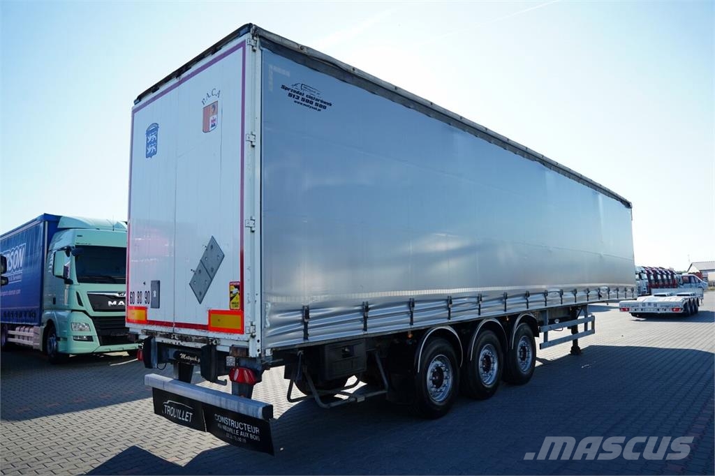 Trouillet STANDARD Semirremolques de caja de lona