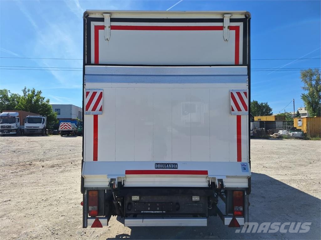 Veldhuizen BE Koffer semi-trailer + DHollandia LBW 750 kg/ 7 Noslēgtās piekabes