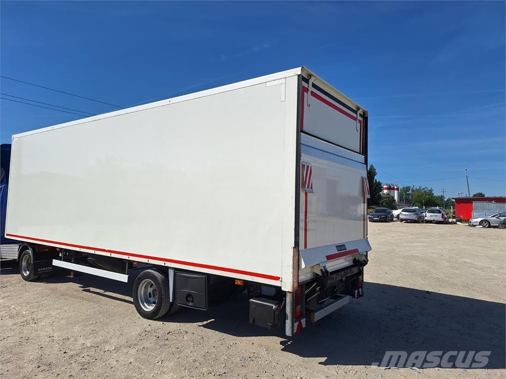 Veldhuizen BE Koffer semi-trailer + DHollandia LBW 750 kg/ 7 Noslēgtās piekabes