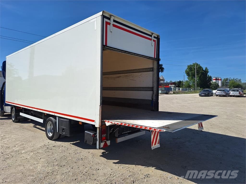Veldhuizen BE Koffer semi-trailer + DHollandia LBW 750 kg/ 7 Noslēgtās piekabes