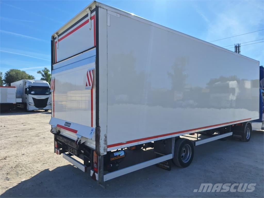 Veldhuizen BE Koffer semi-trailer + DHollandia LBW 750 kg/ 7 Noslēgtās piekabes