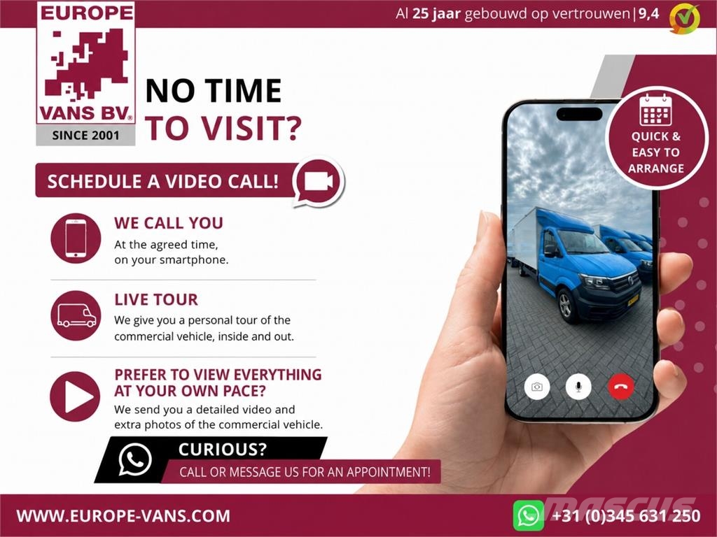 Volkswagen Crafter 35 2.0 TDI E6 Bakwagen met achterdeuren 2- Otros camiones