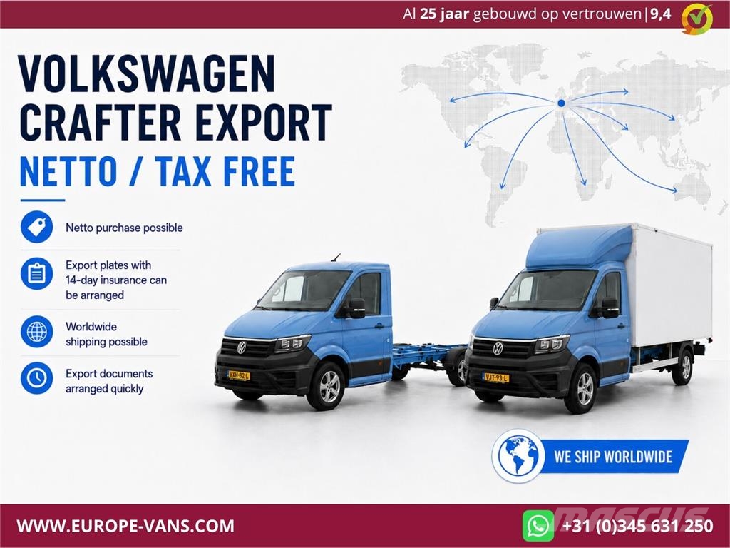 Volkswagen Crafter 35 2.0 TDI E6 Bakwagen met achterdeuren 2- Otros camiones