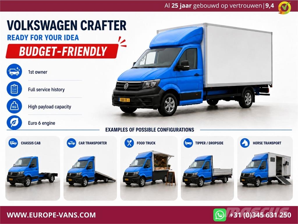 Volkswagen Crafter 35 2.0 TDI E6 Bakwagen met achterdeuren 2- Άλλα Φορτηγά