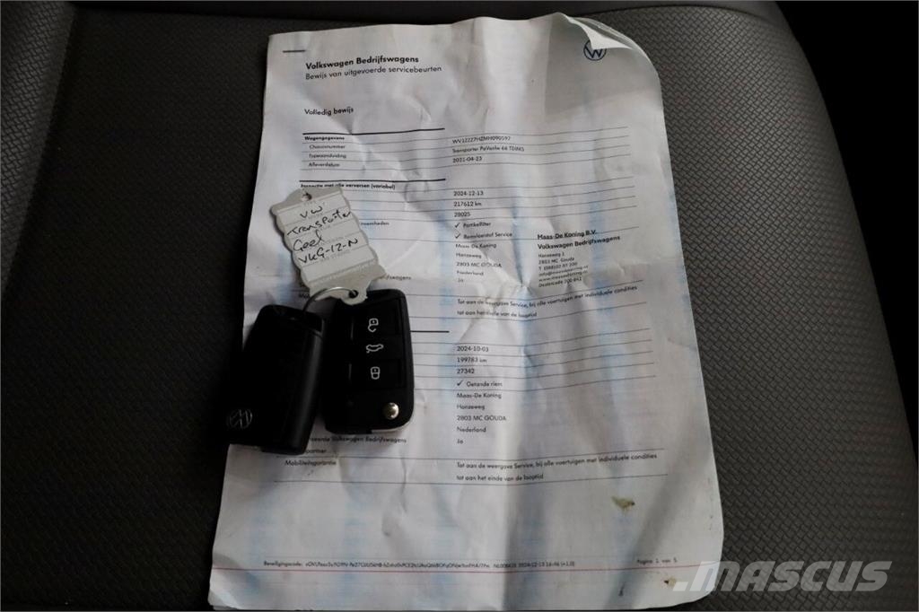 Volkswagen Transporter T6.1 2.0 TDI Lang D.C. Airco/Cruise Co Otros camiones