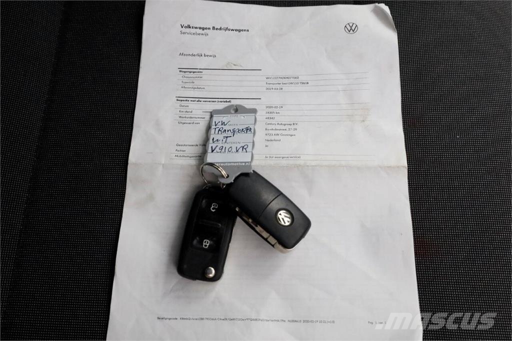 Volkswagen Transporter 2.0 TSI 150pk Benzine L2H3 Airco/Camer Otros camiones
