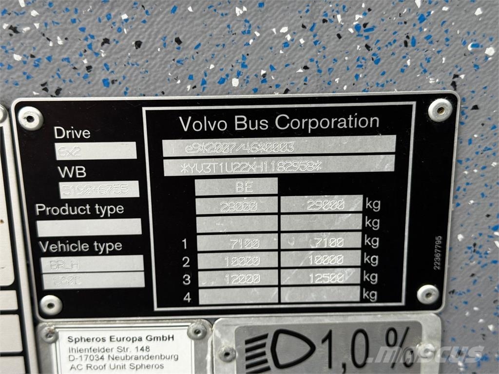 Volvo 7900 BASC Zgibni avtobusi