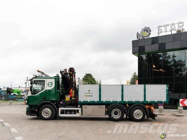 Volvo FE 320 6x2 PALFINGER PK 22002 EH Crane Kipper Billenő teherautók