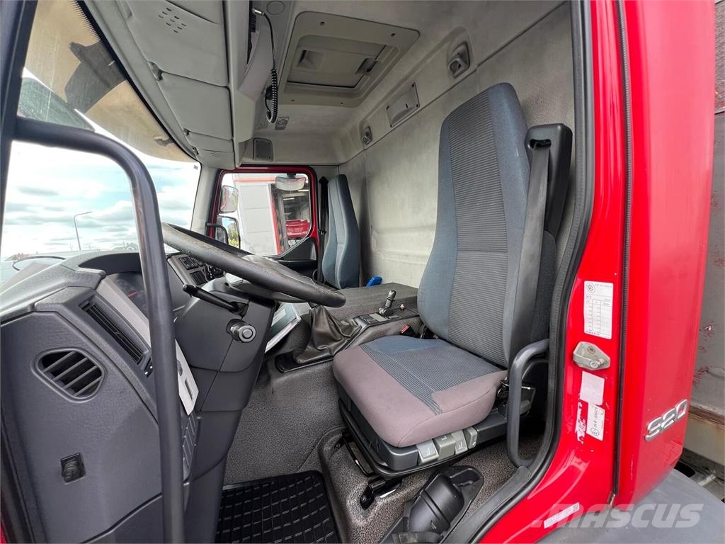 Volvo FE 320 FLATBED CRANE KRAN HDS HIAB 122B-2 DUO Camiones de cama baja