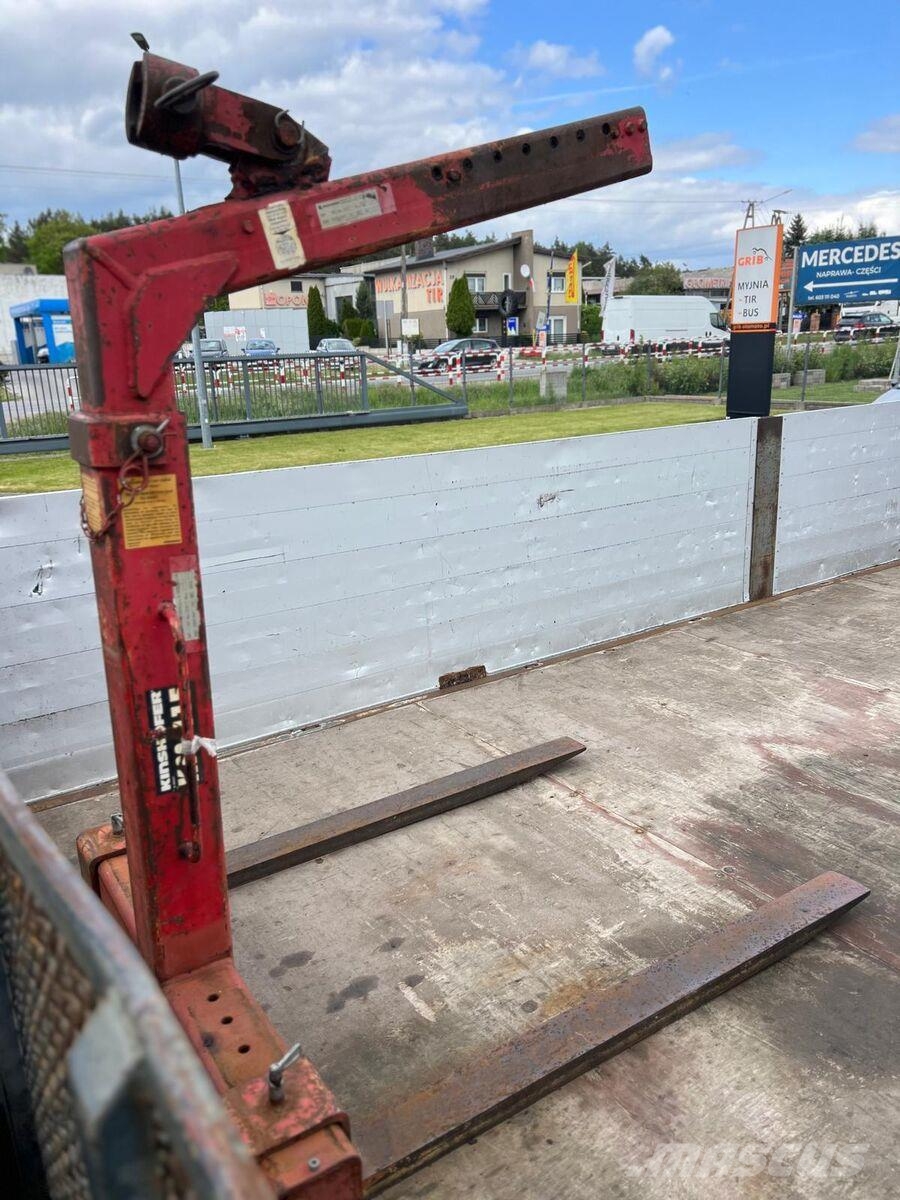 Volvo FE 320 FLATBED CRANE KRAN HDS HIAB 122B-2 DUO Camiones de cama baja