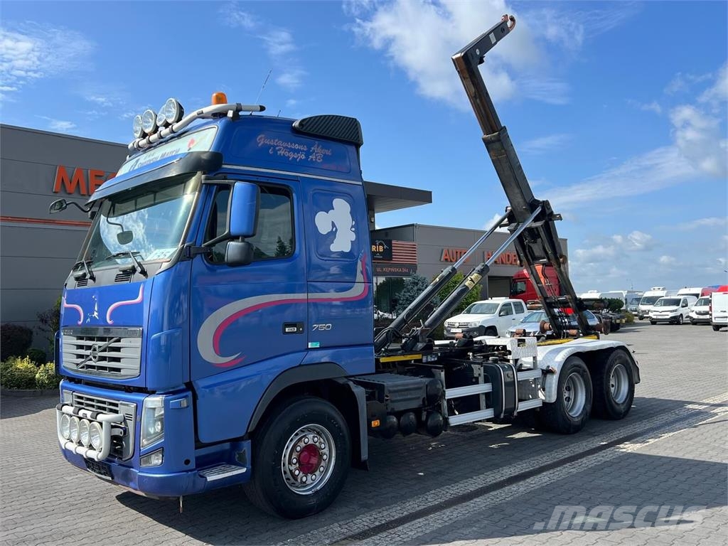 Volvo FH 16 750 شاحنات الرافعات الخطافية