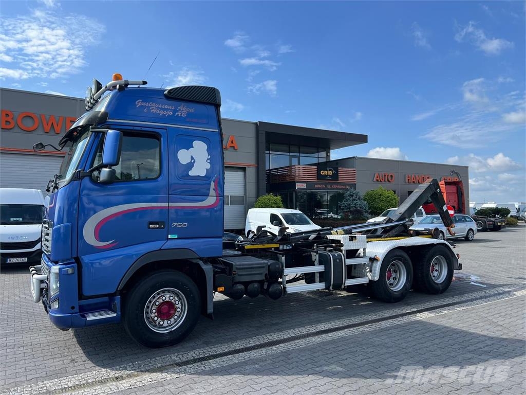 Volvo FH 16 750 شاحنات الرافعات الخطافية