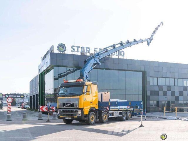 Volvo FH 400 8x2 HIAB 600E-7 Crane Kran Camiones de cama baja