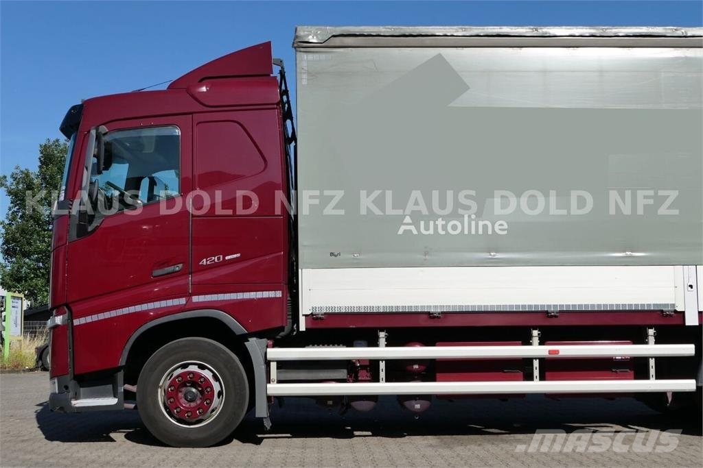 Volvo FH 420 Curtain Side Truck / Drop Sides / Full Air Chasis y suspención