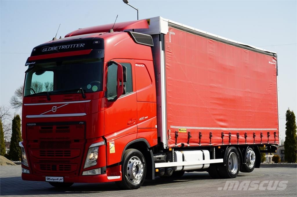 Volvo FH 460 Camiones de caja de lona