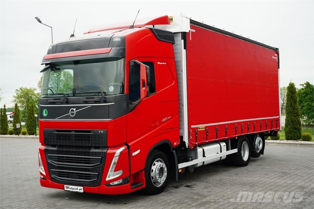 Volvo FH 460 Camiones de caja de lona