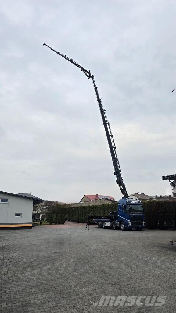 Volvo FH 460 8x2 / Flatbed Truck / HIAB 1055 E8 + JIB X1 Camiones plataforma