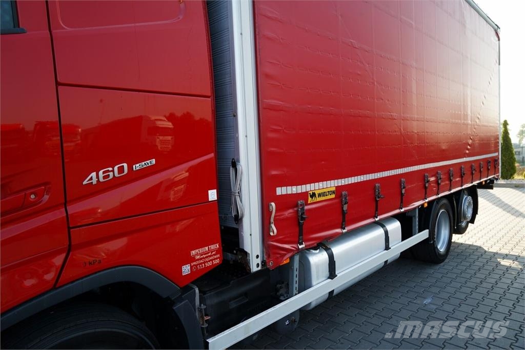 Volvo FH 460 / FIRANKA / 6x2 / PODNOSZONY DACH / I-PARK Camiones de caja de lona