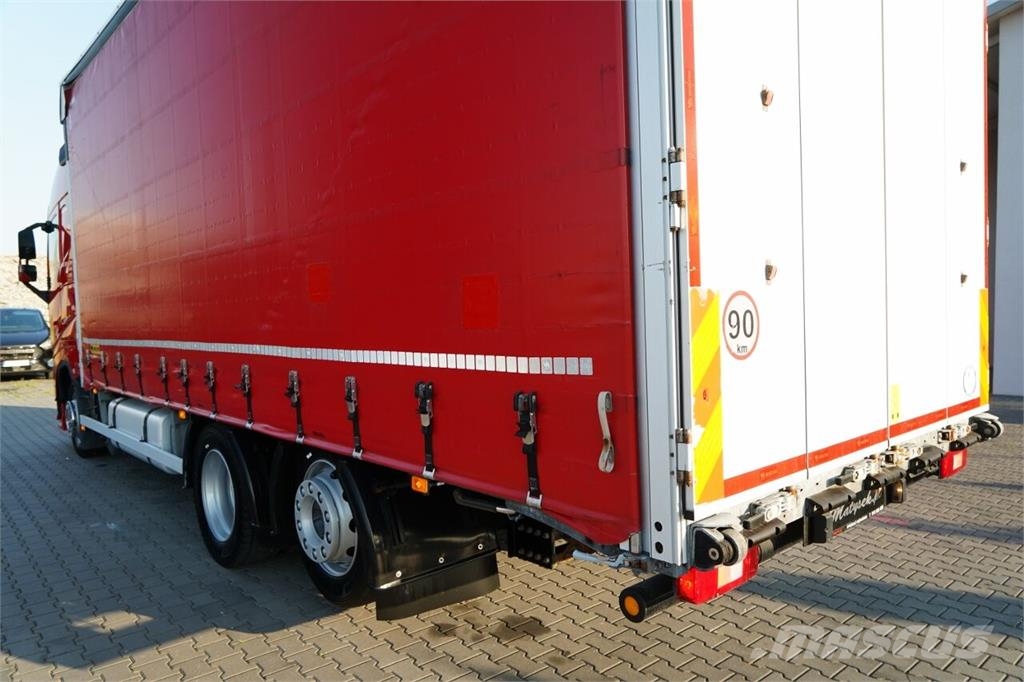 Volvo FH 460 / FIRANKA / 6x2 / PODNOSZONY DACH / I-PARK Camiones de caja de lona