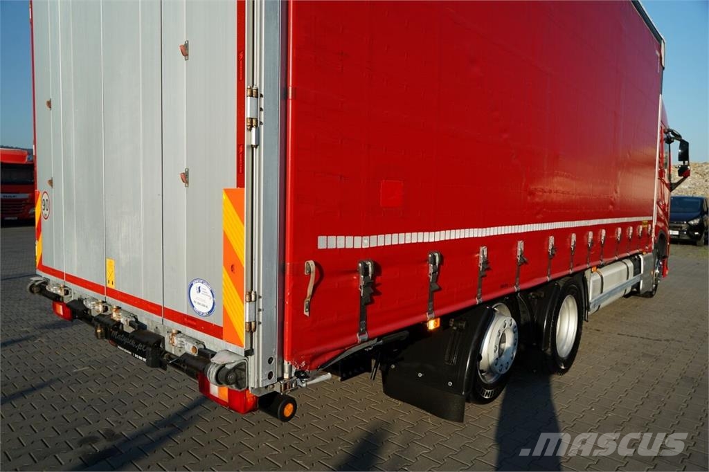Volvo FH 460 / FIRANKA / 6x2 / PODNOSZONY DACH / I-PARK Camiones de caja de lona