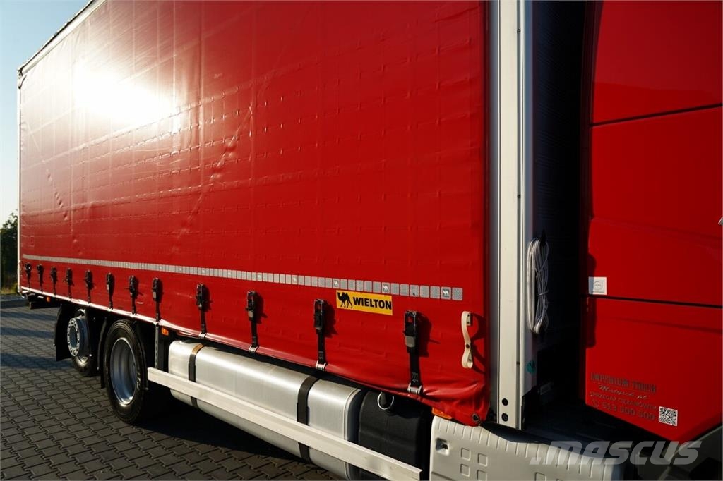 Volvo FH 460 / FIRANKA / 6x2 / PODNOSZONY DACH / I-PARK Camiones de caja de lona