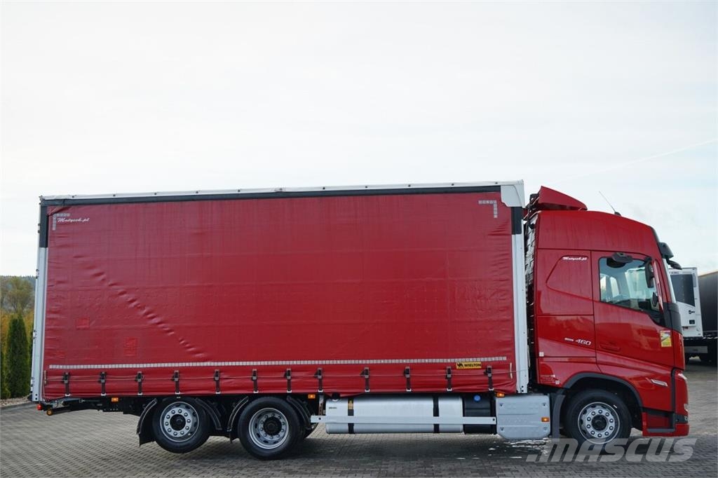 Volvo FH 460 / FIRANKA 7,45 M SOLÓWKA / I-SAVE / I-PARK Camiões caixa cortinas laterais