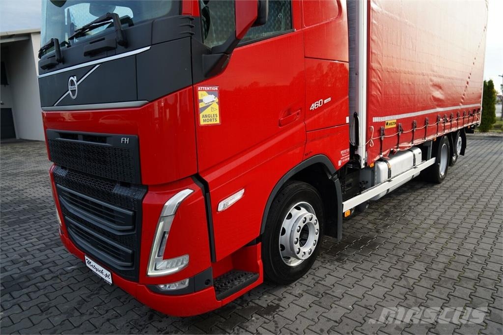 Volvo FH 460 / FIRANKA 7,45 M SOLÓWKA / I-SAVE / I-PARK Camiões caixa cortinas laterais