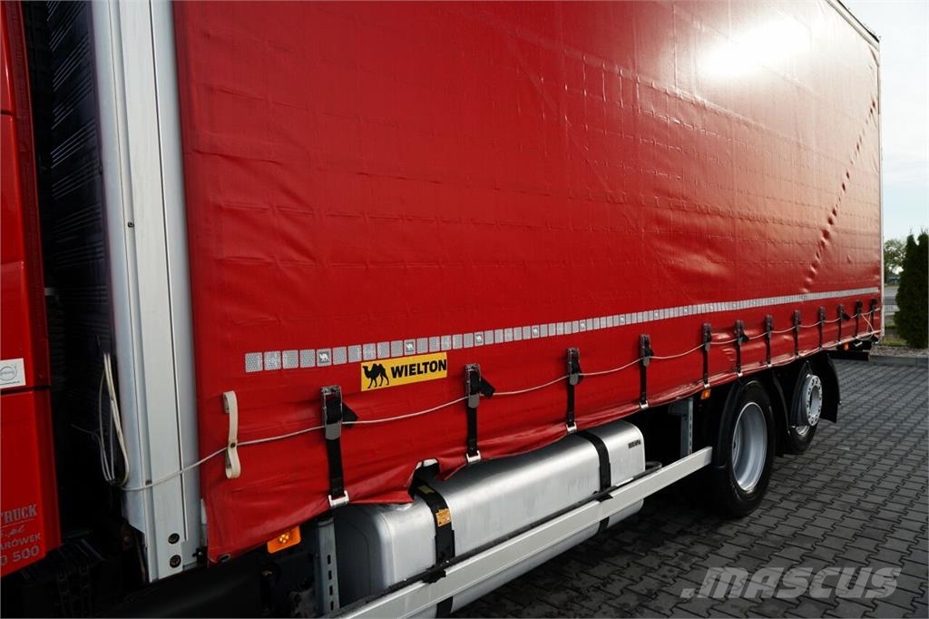 Volvo FH 460 / FIRANKA 7,45 M SOLÓWKA / I-SAVE / I-PARK Camiões caixa cortinas laterais