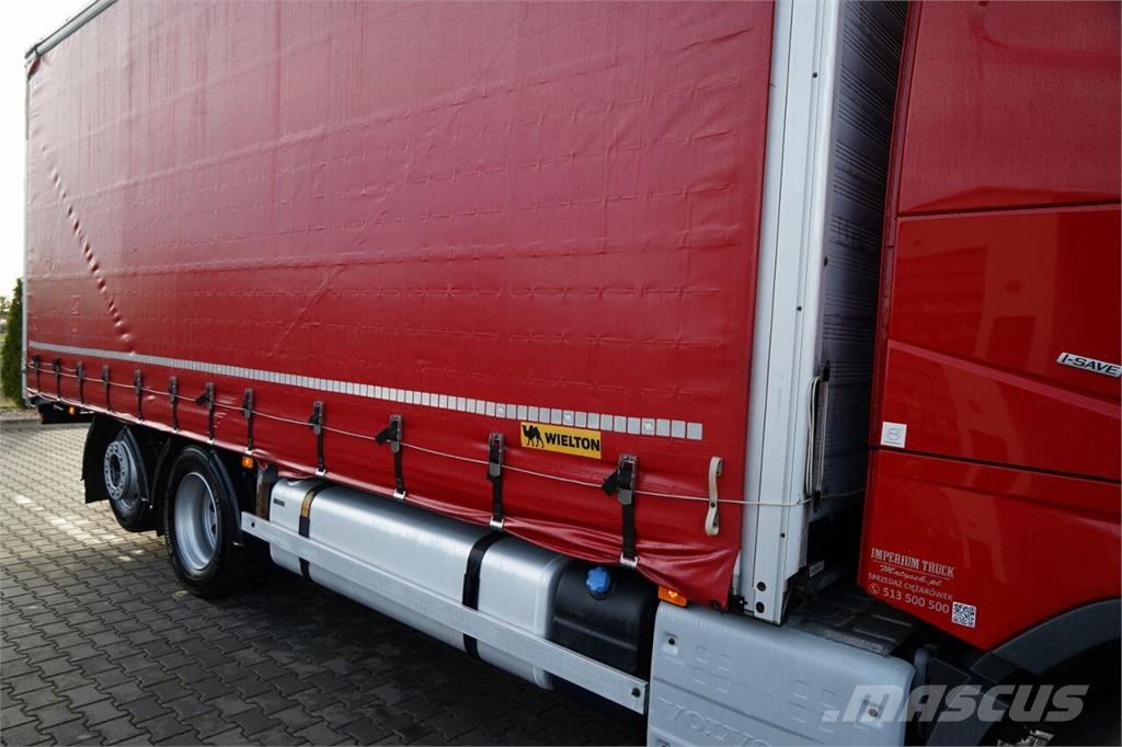 Volvo FH 460 / FIRANKA 7,45 M SOLÓWKA / I-SAVE / I-PARK Camiões caixa cortinas laterais