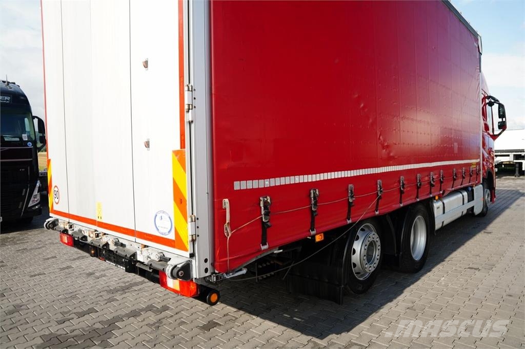 Volvo FH 460 / FIRANKA / I-SAVE / I-PARK COOL / OŚ PODNO Camiones de caja de lona