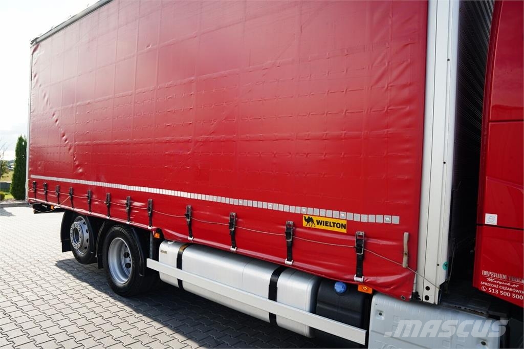 Volvo FH 460 / FIRANKA / I-SAVE / I-PARK COOL / OŚ PODNO Camiones de caja de lona