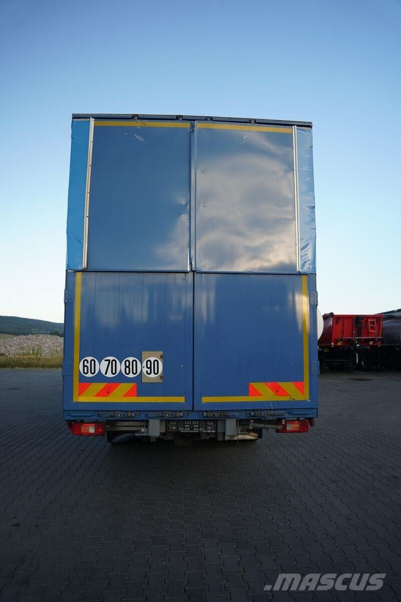 Volvo FH 460 / FIRANKA - 7,4 M / SOLÓWKA / I-PARK COOL  Camión con caja abierta