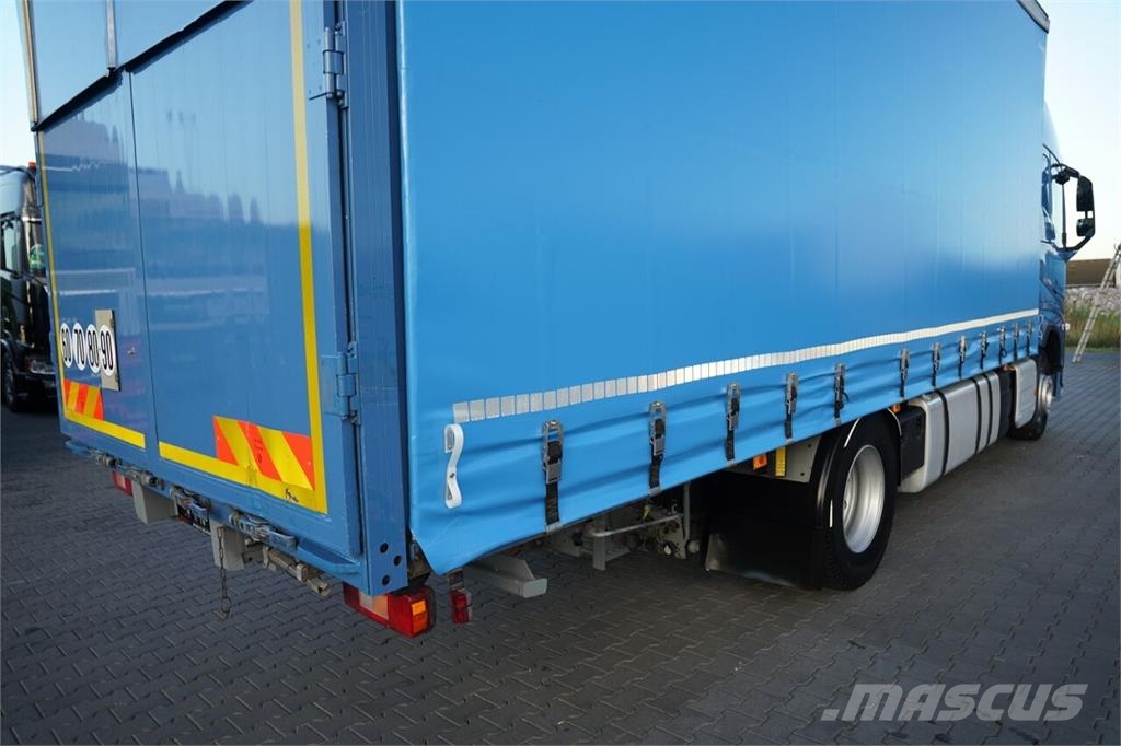 Volvo FH 460 / FIRANKA - 7,4 M / SOLÓWKA / I-PARK COOL  Camión con caja abierta