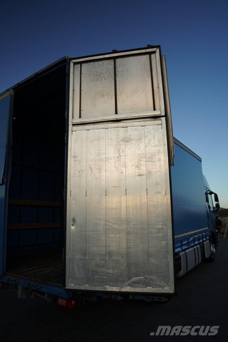 Volvo FH 460 / FIRANKA - 7,4 M / SOLÓWKA / I-PARK COOL  Camión con caja abierta