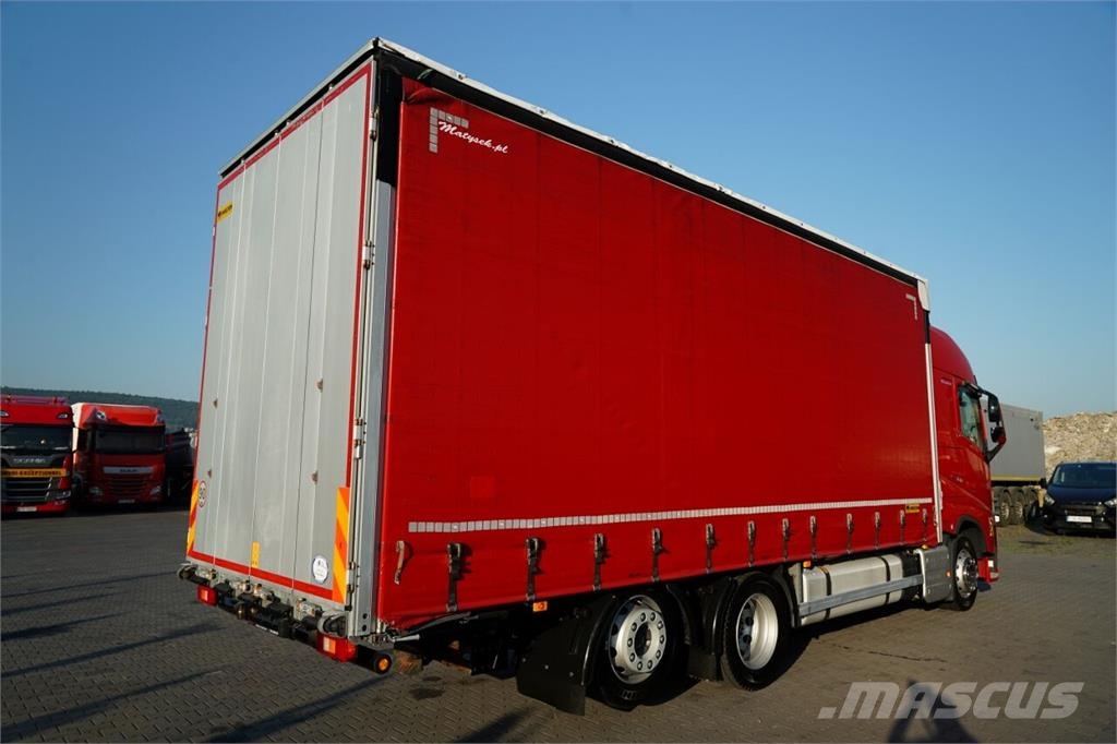 Volvo FH 460 / FIRANKA / 6x2 / PODNOSZONY DACH / I-PARK Camiones de caja de lona