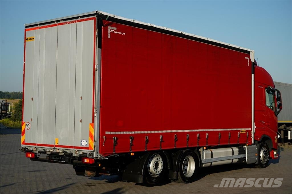 Volvo FH 460 / FIRANKA / 6x2 / PODNOSZONY DACH / I-PARK Camiones de caja de lona