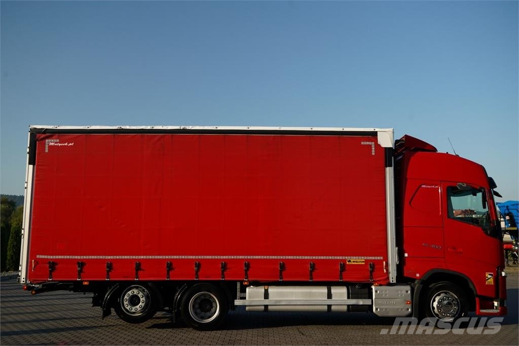 Volvo FH 460 / FIRANKA / 6x2 / PODNOSZONY DACH / I-PARK Camiones de caja de lona