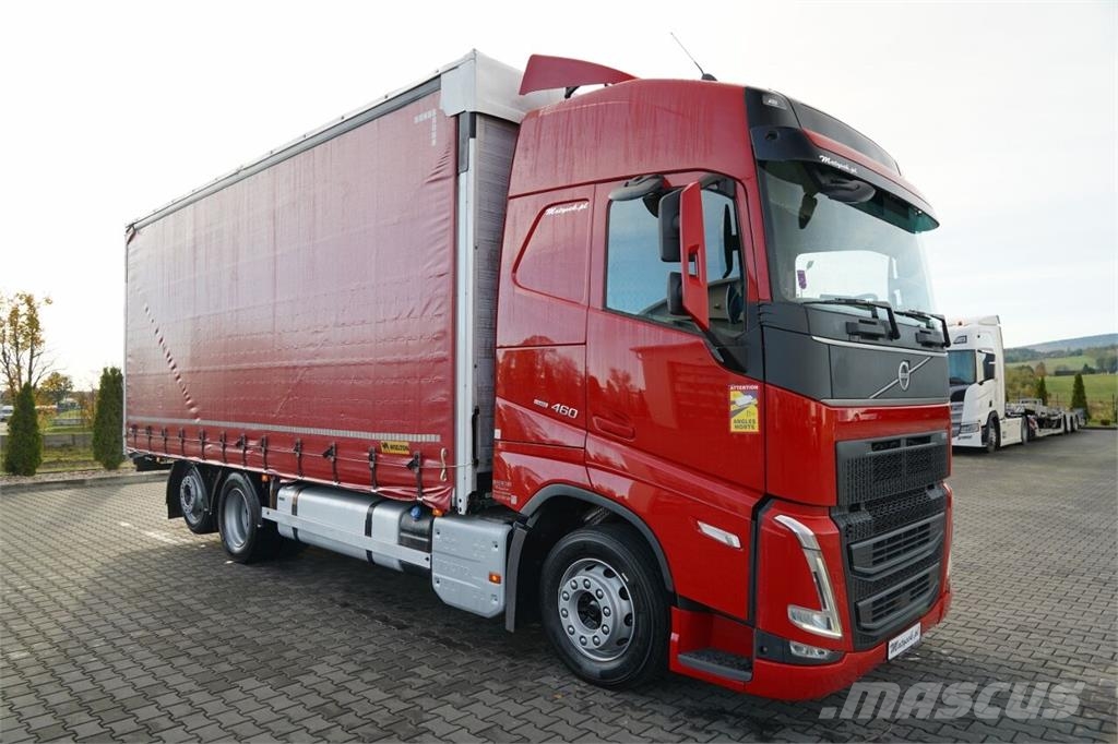 Volvo FH 460 / FIRANKA 7,45 M SOLÓWKA / I-SAVE / I-PARK Camiões caixa cortinas laterais