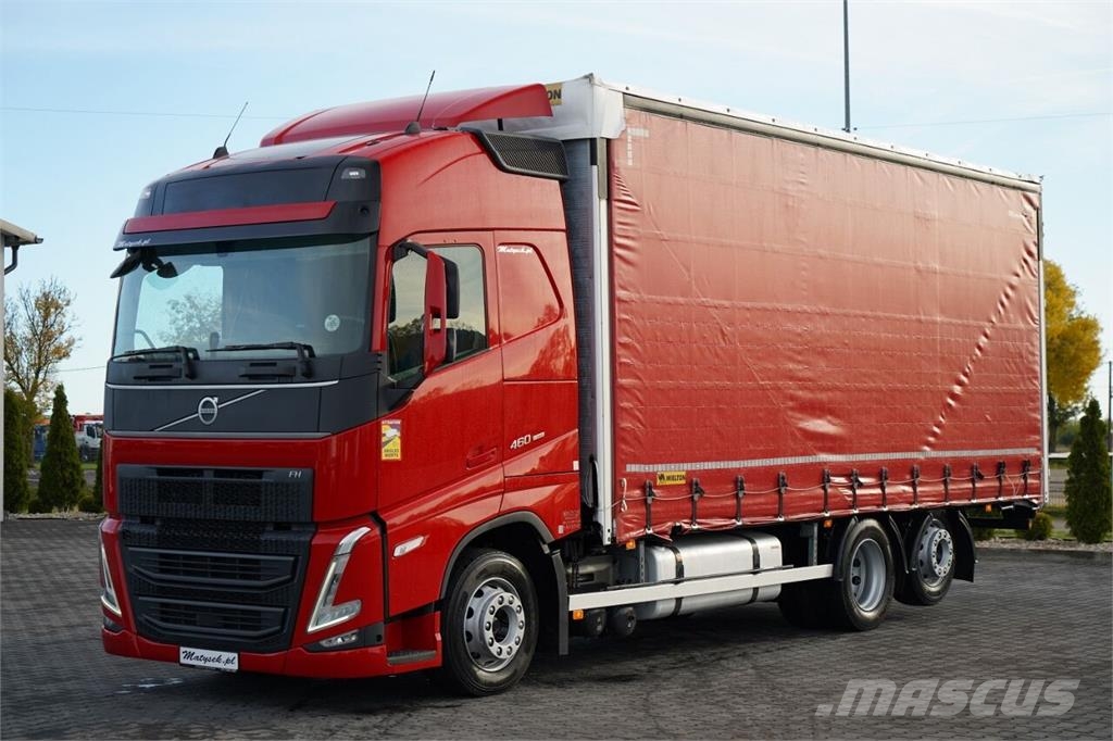 Volvo FH 460 / FIRANKA 7,45 M SOLÓWKA / I-SAVE / I-PARK Camiões caixa cortinas laterais
